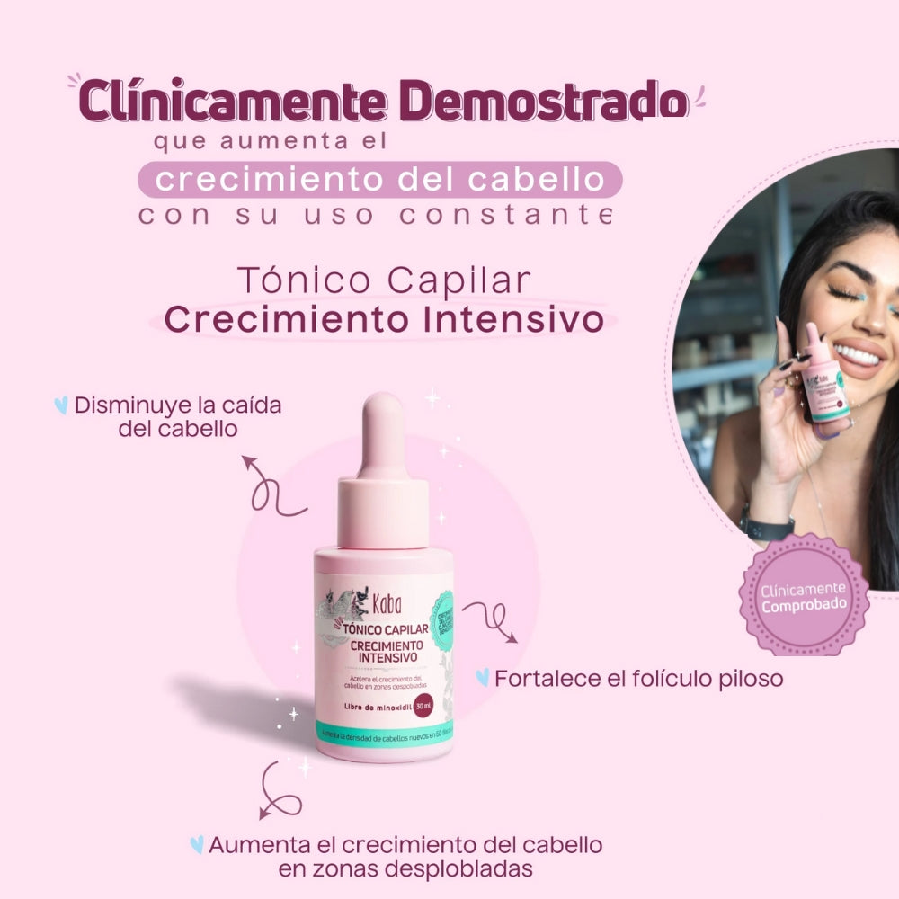 TONICO CAPILAR CRECIMIENTO INTENSIVO KABA 30g