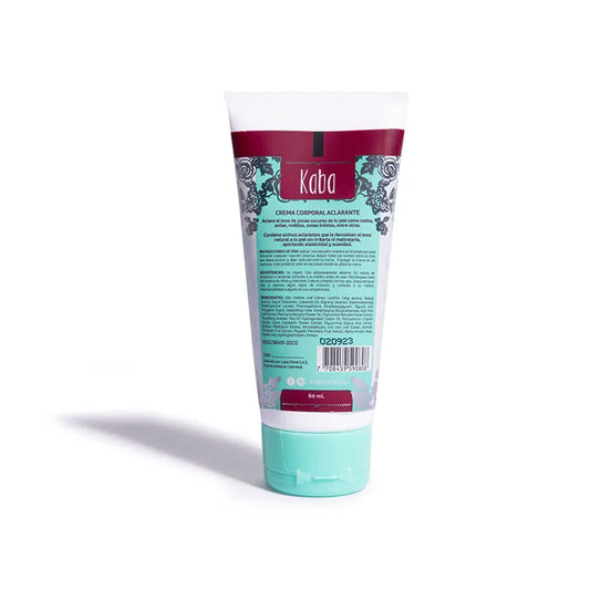 CREMA CORPORAL ACLARANTE KABA 60g