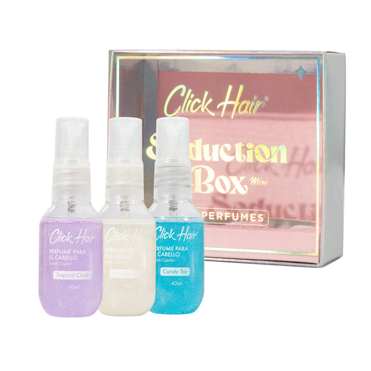 KIT MINI PERFUMES CLICK HAIR 40g X3