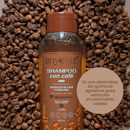 SHAMPOO CON CAFE ANYELUZ 500ml