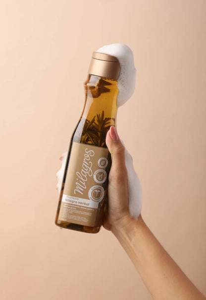 SHAMPOO MILAGRO HERBAL CON ROMERO MILAGROS 450 g