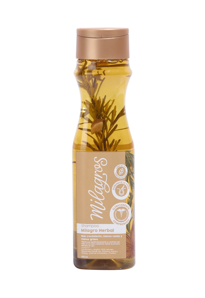 SHAMPOO MILAGRO HERBAL CON ROMERO MILAGROS 450 g
